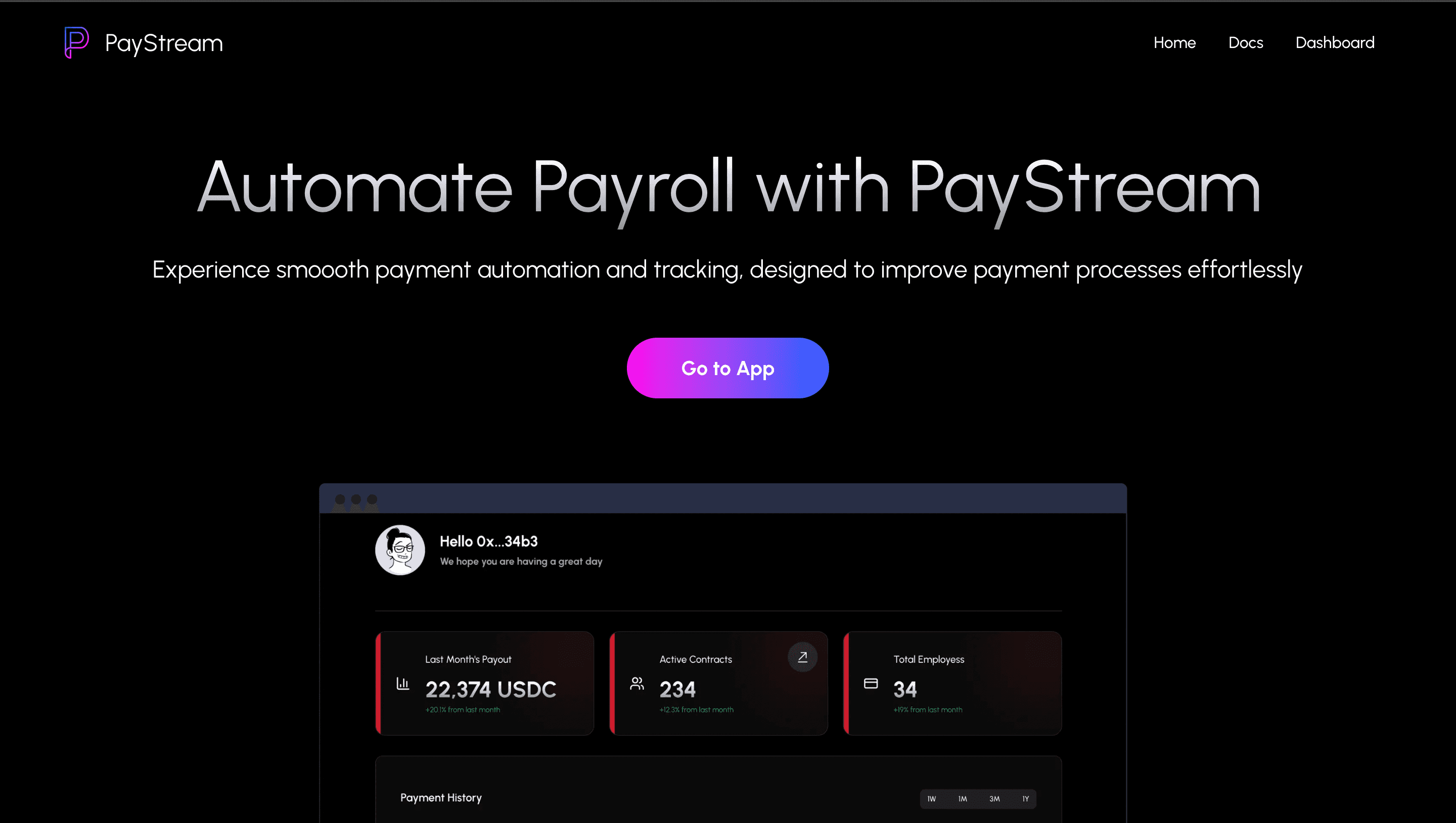 Paystream home